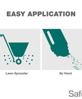 Critter Ridder Animal Repellent Granules For Organic Pest Control 2 Lb application methods: lawn spreader and by hand.
