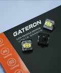 KS-33 Low Profile Banana Keyboard Switches on Gateron packaging