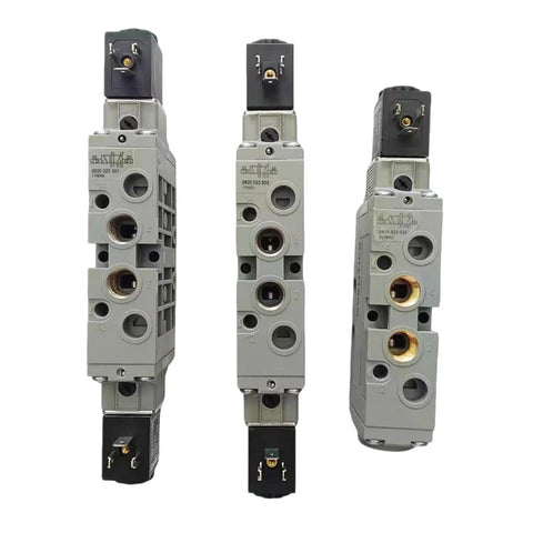 Rock Solid Pneumatic Solenoid Valve 0820023502 Ra14 Series 24 Volt DC 5 Port 2 Position Switch Built Tough For Industrial Automation Heavy Machinery Smooth Operator Performance Ready To Perform