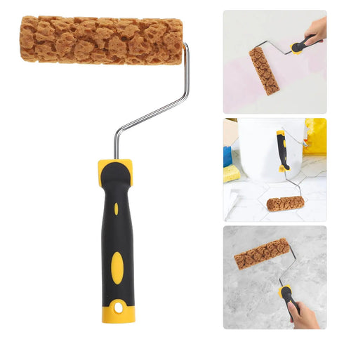 Killer Pineapple Texture Paint Roller For Faux Finish Walls Legit Sponge Pattern Tool, soft foam, easy rinse design.