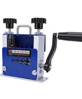 Ycauty Efficient Hand Crank Wire Stripper Machine For 3.5-17Mm Electric Cables with crank handle and adjustable gauge slots.