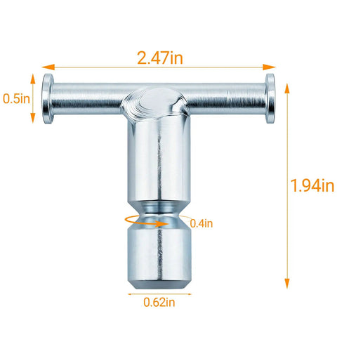 Heavy Duty Shear Pin And Plow Locking Pin Replacement 2204829 Fits Polaris Titan And Utility Rigs Swaps In Quick Handles Stiff Snow Loads With Zero Sweat Runs Solid Through Winter Days