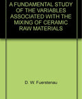 Practical Guide To Mixing Ceramic Raw Materials, 1963 edition, book cover placeholder with title and author D. W. Fuerstenau