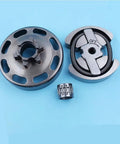 Premium 3 8 6T Clutch Drum Needle Bearing Kit For Chainsaw Fits 135 140 135e 140e Models OEM 578257101 530014949 Replacement Spare Part, metal parts on blue background