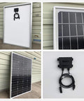 Off Grid Solar Wind Power Kit For Home Use 1120W System with 6x120W Monocrystalline Solar Panels detail