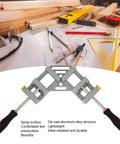 Heavy Duty Right Angle Clamp 90 Degree Corner Clamping Tool for Woodworking and Metal Frames with Double Handle