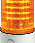 Streamline Amber LED Beacon With Multi Pattern Flashing, Durable Polycarbonate Housing, 12 24VAC DC Or 120 240VAC Compatible