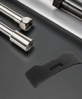 Black plastic sleeve for tire shovels and tire machine parts, showing garage-grade scratch guard fit
