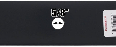 21 Inch Mower Blades For Bobcat Ferris Scag Snapper - 2.5 Inch Wide, 0.204 Inch Thick, 5/8 Inch Center Hole, Fits 61 Inch Deck