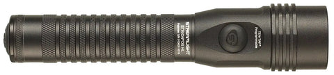 Rechargeable 700 Lumen Wicked Bright Flashlight With Dual Switch Controls and Ten Tap Programmable Modes, side view