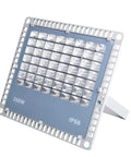 Heavy Duty 200W LED Flood Light With Tough As Nails Waterproof Housing For Yard Billboard And Deck Super Bright Outdoor Spot Lighting No Cap Badass Performance Rock Solid Build Hella Durable angled view showcasing 200W output and IP66 seal.