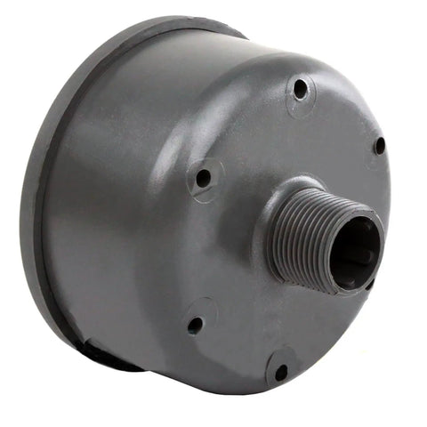 3/4 Inch NPT Air Compressor Intake Filter Housing With Replaceable Filter Element side view, showing threaded connections