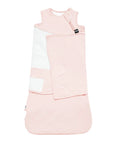 Buttery Soft Bamboo Sleep Sack Swaddler With Dual Zipper And Removable Velcro Band Breathable Rayon From Bamboo 1 Tog Blush Color
