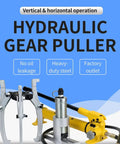 Kick Serious Resistance With This Beefy Hydraulic Gear Puller Outfitted With A Remote Pump And Long Hose To Tuck Into Cramped Workspaces.
