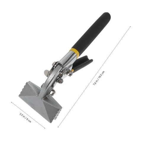 Metal Bending Pliers Form Edge Seamer Hand Seamer Tool For Standing Seam Roofing with 3.5-inch jaw and 7.6-inch length