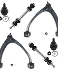 Beefed Up Front End Kit With 2 Upper Control Arms And Ball Joints, 2 Lower Ball Joints, 2 Sway Bars for 2007-2016 Chevy, GMC, Cadillac