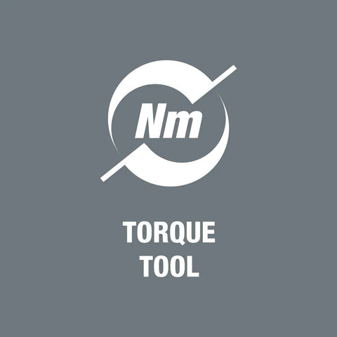 Nm logo with text 'Torque Tool' representing Kraftform 7445 Hex Torque Screwdriver With One Hand Quick Release Chuck One Quarter Inch Head And Variable Torque From 2.5 To 11.5 Inch Lbs For