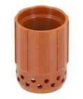 Swirl Ring 220670 Plasma Cutting Consumable Replacement Part For 45 Amp Machines, brown perforated cylindrical design