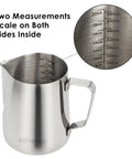 Barista Grade Stainless Steel Milk Frothing Pitcher 20oz 600ml For Espresso Machines And Latte Art Dishwasher Safe Rust Proof Easy To Clean Perfect For Cappuccino And Milk Foam