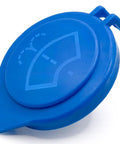 Ford Focus Windshield Washer Fluid Reservoir Cap Replacement for 2011-2015, OE 1708196 BM51-17632-AA, blue plastic, click fit