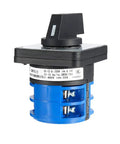 LW28-32 Changeover Switch 3 Position 8 Terminal Universal Rotary Cam Selector Latching Switch 690V 32A close-up view