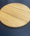 16-Inch Heart Pine Lazy Susan For Kitchen And Dining Table Non-Slip 360 Degree Turntable Organizer For Spices Condiments Skincare