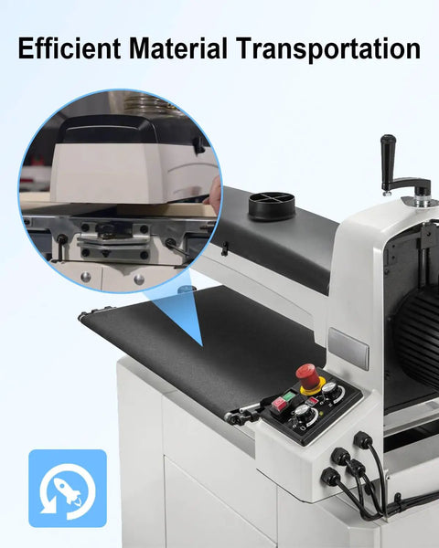 120 Grit Drum Sander Conveyor Belt Compatible With 22-44 Plus Drum Sanders Plus SuperMax 19-38 And 25-50 Models in use