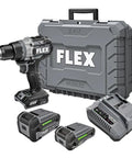 24V Brushless Cordless One Half Inch Drill Driver Kit With Turbo Mode And 1400 In Lbs Torque 2 Speed Includes 2.5Ah And 5.0Ah Lithium Batteries And 160W Fast Charger with case