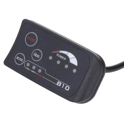 Ride Ready LED Display Panel For Electric Bikes And Scooters 36V 48V S810 With SM Plug, compact design, power display