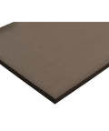 Corner view of Superfoam Plus Floor Mat 3 Ft By 8 Ft Black With High Density Closed Cell Material, Anti Slip Pattern Top And Bottom