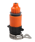 Killer Dust Removal System For Cutting Machines With Precision Water Spray Nozzle Kit, orange nozzle with steel clamp.