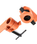 Beefy Heavy Duty Pipe Clamp Jaws 1 Inch Vise Fixture Set For Woodworking Cabinet Making And Box Building The Go To Tool Kit For Gluing And Drilling Projects