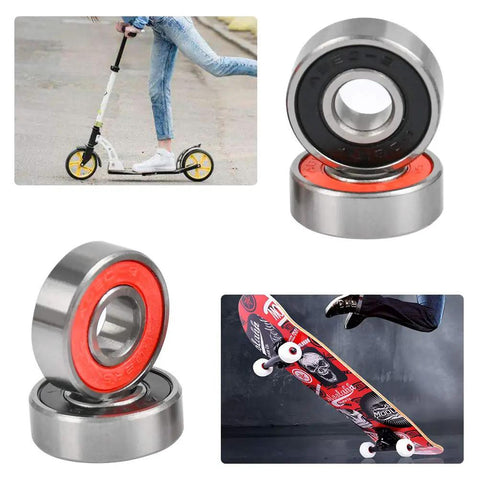 20 Pack 608RS Ball Bearings Double Rubber Sealed Deep Groove 8x22x7mm For Skateboards Inline Skates Scooters Rollerblades