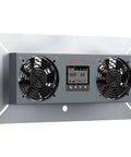 Crawlspace Ventilation Fan With Humidistat And Temperature Controller, 240 CFM Wall Mount Exhaust For Crawl Spaces