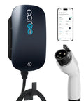 Level 2 EV Charger 40 Amp Fast Home Charging With Battery Health And Battery Life Monitoring, 5G Ready Smart Home EV Charger, WiFi And 4G App Control