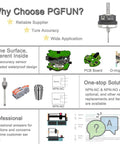 Infographic detailing features of DIY CNC Touch Probe For XYZ Axis 3D Digitizing Edge Finder with sections on sensor design and components.