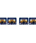 Four Pack 24GHz MmWave Human Presence Radar Sensor Motion Detection Module HLK LD2410C With Wide Up To 60 Degrees Coverage And Adjustable Sensing Range Bluetooth Or Serial Control For Smart Home Security And DIY Tinkering, four PCB modules