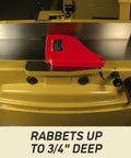 Workhorse 16 Inch Parallelogram Jointer With Helical Head And Fifty Eight Carbide Inserts Seven Point Five Horsepower Cast Iron Table Runs Like A Dream For Knockout Jointing And Snappy Shop Service with adjustable depth and red guard.