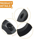 Solid Steel Two Piece Shaft Collar Clamp Ring Black Oxide Finish 40mm Fits Workshop Machinery Tight Grip Keeps Surfaces Mint Clean Low Profile Recessed Screw Heads Ensure Safer Handling Great For Flexible Shafts Or Compact Equipment For Shop Jobs close-up