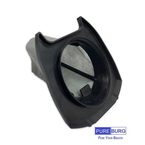 Close-up of F77 Replacement Vacuum Filter, black frame and mesh, Compatible With Dirt Devil Vibe SD20020 3 in 1 Stick Vacuum Cleaner AD40077 F77