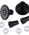 Umbrella Style Transmitter Gimbal Sticks Ends Upgrade For Remote Controllers M3 Thread CNC Machined Black Anodized