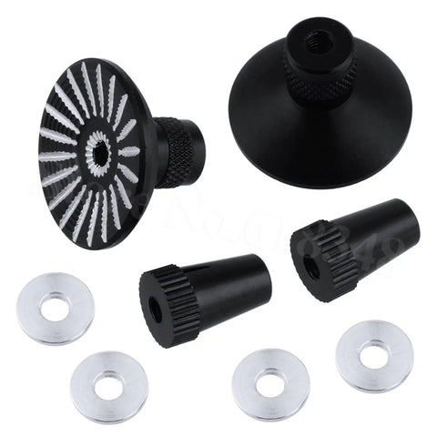Umbrella Style Transmitter Gimbal Sticks Ends Upgrade For Remote Controllers M3 Thread CNC Machined Black Anodized