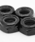 4 Axle Nuts For Skateboard Longboard Trucks Full Set Of Lock Nuts Five Sixteenth Standard Size Keeps Wheels From Loosening