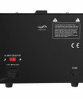 Back view of Beefy 2000W Voltage Transformer Converter For Global Use 110V To 220V And Back Step Up Or Step Down Power Transformer