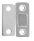 Stainless Steel Cabinet Door Magnets Set 10 Pcs Sliding Door Catches With Double Sided Tape For Cabinets Closets Drawers Concealed