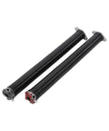 Heavy Duty Garage Door Torsion Spring Replacement Kit For Left Right Side With Steel Coil And Aluminum Cone Ensures Smooth Reliable Operation Up To 16k Cycles Perfect Fit For Standard Doors, two springs shown