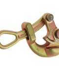 Haven's Grip For Messenger And Guy Strand Cable, Light Duty, Grippy Knurled Jaw Tool, 1/8 To 1/2 Inch Cable Diameter, Gold Finish