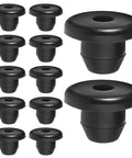 12 Pack Rubber Hydraulic Jack Oil Filler Plugs For Floor Jacks 5/16 Inch Round Head Replacement Plugs Rubber Filler Bung