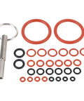 Real Deal 30 Piece Silicone O Ring Replacement Set For Your Coffee Maker Includes Repair Tool Key To Fix Leaks And Prevent Liquid Drip Keeps Heat Resistance High For Espresso Keurig Type Devices Easy Home Brew Maintenance Kit Upgrade, silicone rings and repair key