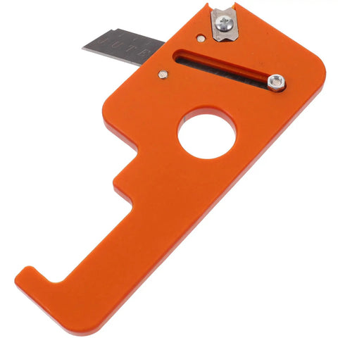Orange hand planer block plane for edge trimming and chamfering, 8mm blade, manual woodworking tool, corner shaping, adjustable blade